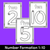 4 for Kindergarten Math Worksheets | Numbers 1 - 10