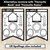 3 for ALL ABOUT ME BUNTING Freebie | Back to School Activity & Display