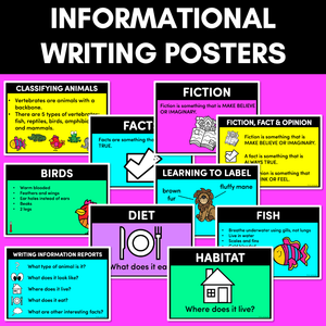 Informational Writing Posters