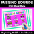 1 for Missing Sounds Mats | CVC Words