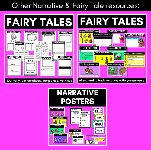 Resource preview 4 for Generic Story Plots Powerpoint - Story Scaffolds for Young Writers