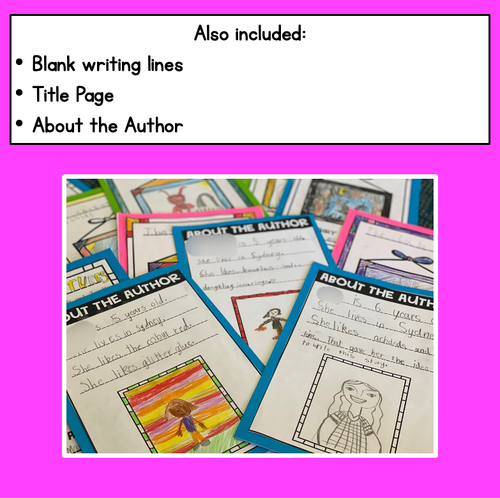 Resource preview 3 for Narrative Writing Publishing Templates