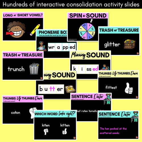 Resource preview 4 for Consonant Sound T PowerPoint | T TT ED