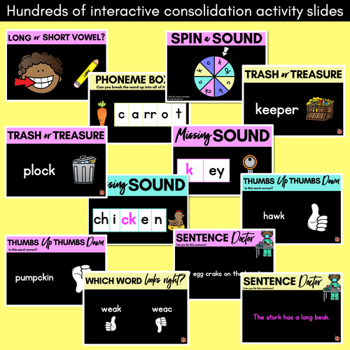 Resource preview 4 for Consonant Sound C PowerPoint | C K CK