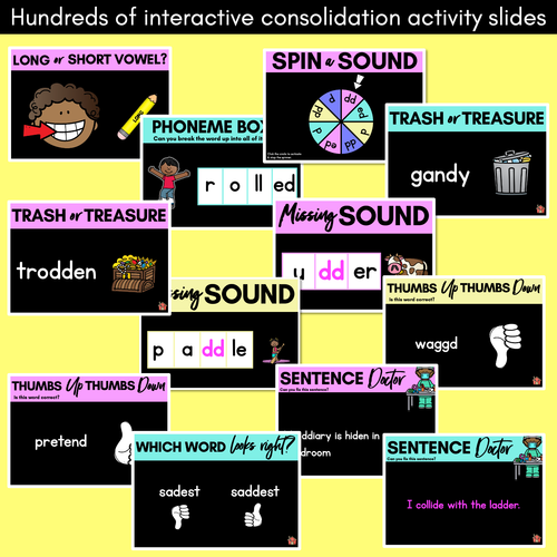 Resource preview 4 for Consonant Sound D PowerPoint | D DD ED
