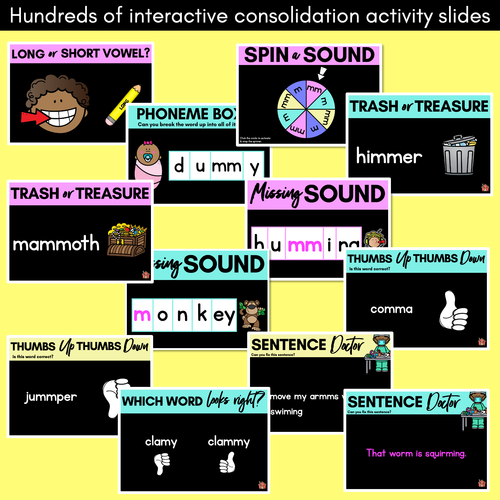 Resource preview 4 for Consonant Sound M PowerPoint | M MM