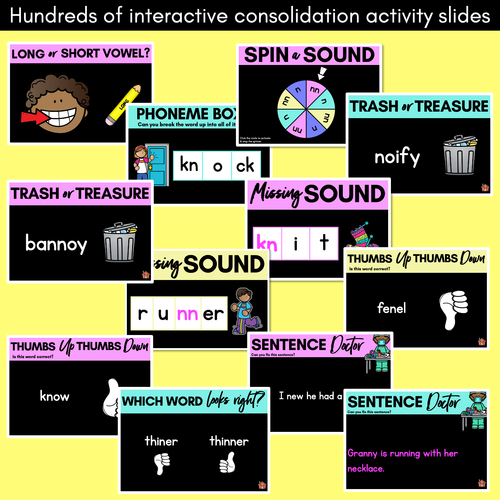 Resource preview 4 for Consonant Sound N PowerPoint | N NN KN