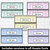 2 for PASTEL CLASSROOM DECOR Desk Plates