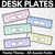 1 for PASTEL CLASSROOM DECOR Desk Plates
