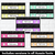 3 for Student Desk Plates - Rainbow Classroom Decor
