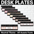 1 for Student Desk Plates- Neutral Classroom Decor