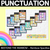 1 for PUNCTUATION POSTERS - The Kasey Rainbow Collection - Rainbow Speckles