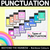 1 for PUNCTUATION POSTERS - The Kasey Rainbow Collection - Rainbow Block Colours
