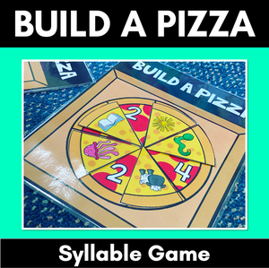 Syllables Game | Build A Pizza