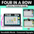 1 for Consonant Digraph Words DIGITAL Phonics Game - Four in A Row Decodable Words