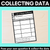 1 for I am a Data Collector - Open-ended data collection worksheets
