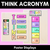 1 for THINK Acronym Posters