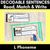 1 for L Phoneme Decodable Sentences - Read, Match & Write