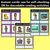 4 for QU Phoneme Decodable Sentence Mats - Read & Match