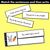 3 for R Phoneme Decodable Sentences - Read, Match & Write