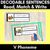 1 for V Phoneme Decodable Sentences - Read, Match & Write