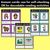 4 for Y Phoneme Decodable Sentence Mats - Read & Match
