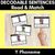 1 for Y Phoneme Decodable Sentences - Read & Match