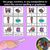 3 for Short Vowel Phoneme O Clip Cards - O and A - Vowel Sounds Phonics Game