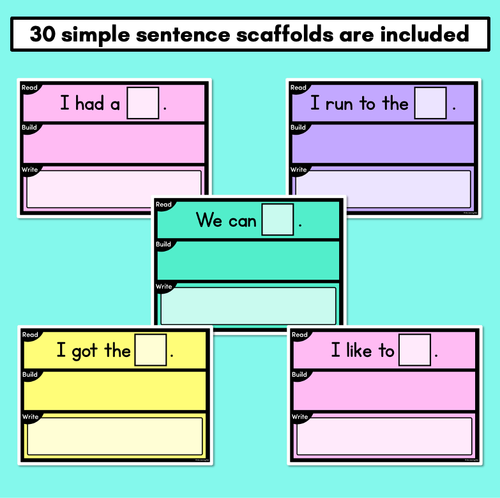 Resource preview 2 for Sentence Mats for Consonant Digraphs & Trigraphs