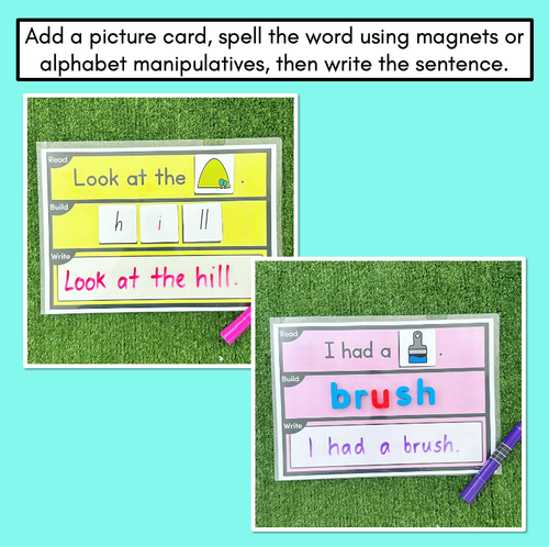 Resource preview 4 for Sentence Mats for Consonant Digraphs & Trigraphs