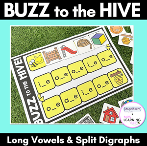 Buzz to the Hive - Games for Long Vowels & Split Digraphs