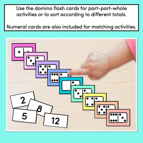 Resource preview 2 for Dominoes Flash Cards 