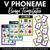 1 for V SOUND BINGO - Ways to spell the /v/ phoneme