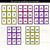 3 for LL, SS, FF, ZZ, CK, DOUBLE CONSONANT BINGO - Consonant Digraphs Game