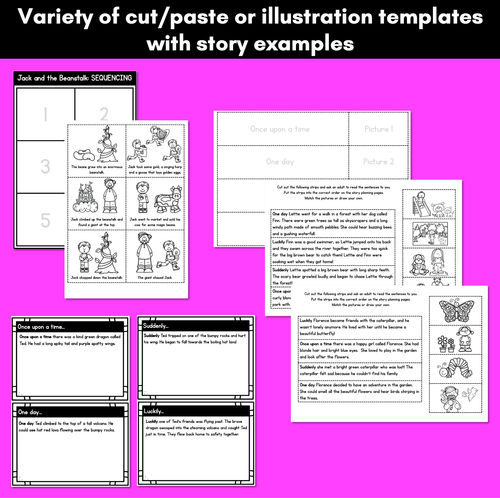 Resource preview 2 for Narrative Writing Activities & Templates | Fairy Tales