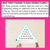 3 for LONG VOWEL A WORDS - Decodable Sentences Pyramids - Phonics Fluency