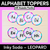 1 for ALPHABET TOPPERS - Inky Soda Collection