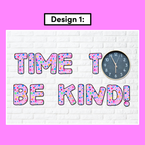 Resource preview 2 for TIME TO BE KIND - Kasey Rainbow Kindness Display