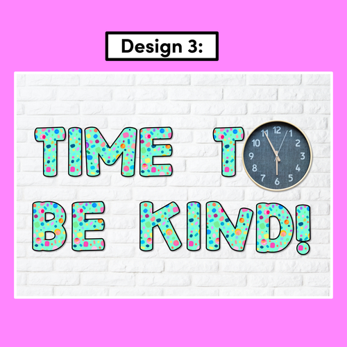 Resource preview 4 for TIME TO BE KIND - Kasey Rainbow Kindness Display