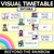 1 for Editable Visual Timetable - The Kasey Rainbow Collection