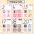 3 for NUMBER POSTERS with ten frames, base ten blocks, tallies & fingers - Neutral Classroom Decor