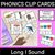 1 for Long Vowel Sound I Clip Cards- Vowel Team Games