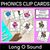 1 for Long Vowel Sound O Clip Cards - Vowel Team Games