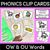 1 for OW OU WORDS CLIP CARDS - Diphthongs Phonics Task Cards