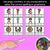 3 for AIR SOUND CLIP CARDS - air are ear words