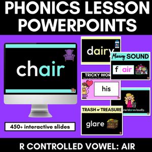 R-Controlled Vowel | AIR Sound Powerpoint