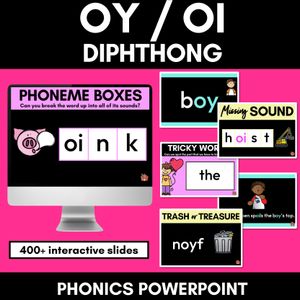 Diphthongs | OY Sound Powerpoint