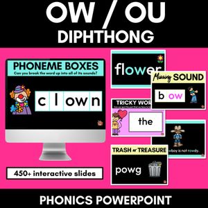 Diphthongs | OW Sound Powerpoint