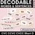 1 for Neutral CVC CVCC CCVC Short O Decodable Words and Sentence Cards 