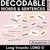 1 for Neutral Long Vowel O Decodable Words and Sentence Cards 